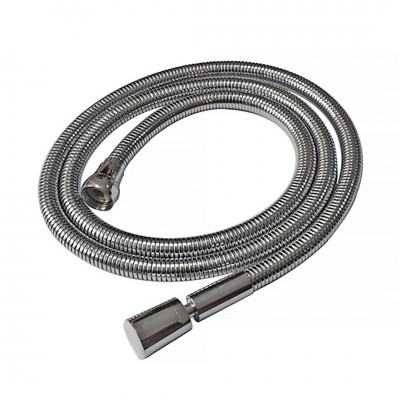 Σπιράλ Λουτρού Περιστροφικό Διπλής Ασφάλειας EPDM Ελαστικό YBT Χρωμέ st.st. Interflex 026743 1,50 - 2,00m