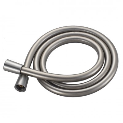 Σπιράλ Ντους Μπάνιου-Λουτρού PVC Β.Τ. με Περιστρεφώμενο Κώνο & Επένδυση Nickel Brushed 150cm 027759 Interflex