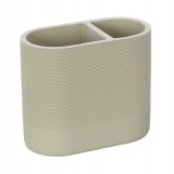 Επικαθήμενη Ποτηροθήκη Μπάνιου 6 × 12 cm Rainbow Marika Μπέζ 02786.002