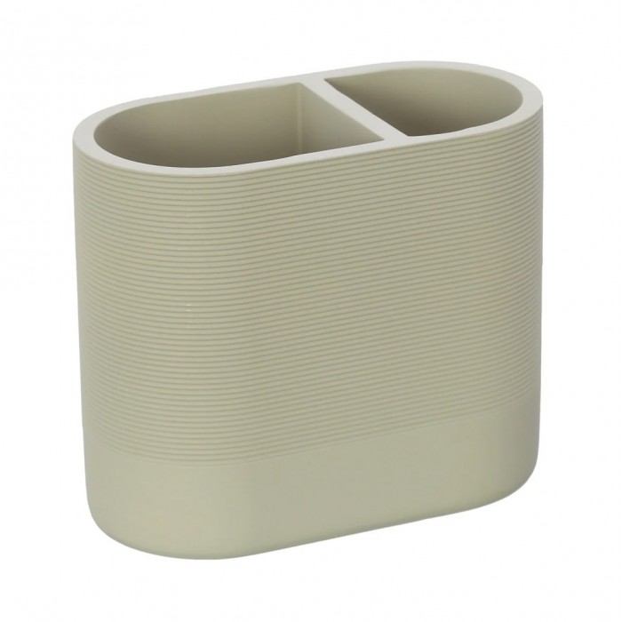 Επικαθήμενη Ποτηροθήκη Μπάνιου 6 × 12 cm Rainbow Marika Μπέζ 02786.002