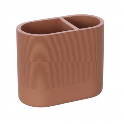 Επικαθήμενη Ποτηροθήκη Μπάνιου 6 × 12 cm Rainbow Marika Πορτοκαλί 02786.003