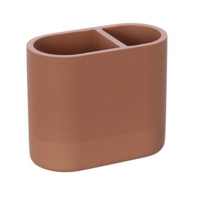 Επικαθήμενη Ποτηροθήκη Μπάνιου 6 × 12 cm Rainbow Marika Πορτοκαλί 02786.003