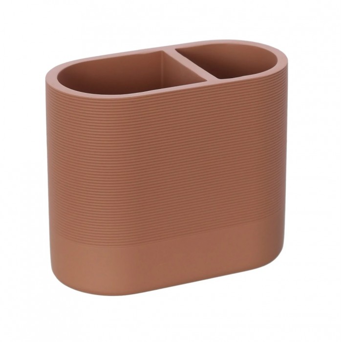 Επικαθήμενη Ποτηροθήκη Μπάνιου 6 × 12 cm Rainbow Marika Πορτοκαλί 02786.003