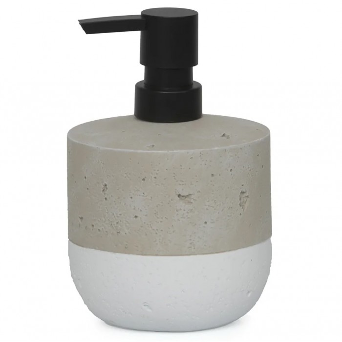 Δοχείο Κρεμοσάπουνου Rainbow Ydra 10 × 16 cm Καφέ - Γκρί 02846.001