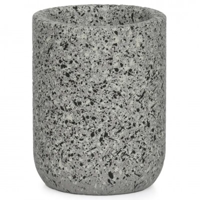 Ποτηροθήκη Επιδαπέδια Γκρί - Μαύρο 7,5 × 10 cm Rainbow Skyros 02854.001