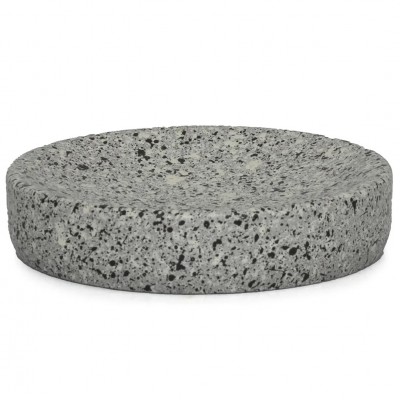 Σαπουνοθήκη Μαύρο-Γκρί 10,5 × 2,2 cm Skyros Rainbow 02855.001