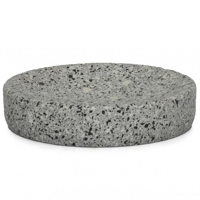 Σαπουνοθήκη Μαύρο-Γκρί 10,5 × 2,2 cm Skyros Rainbow 02855.001