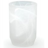 Ποτηροθήκη Επιδαπέδια Λευκή 7,4 × 11 cm Spirella Madison 03411.001