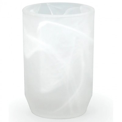 Ποτηροθήκη Επιδαπέδια Λευκή 7,4 × 11 cm Spirella Madison 03411.001