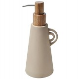 Δοχείο Κρεμοσάπουνου Spirella Organic 7,3 × 18 cm Μπέζ 03417.001