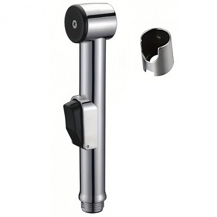 Τηλέφωνο Ντους Μπάνιου-Λουτρού-Μπιντέ με Διακόπτη Ορειχάλκινο MZ ABS Χρωμέ Interflex 045684