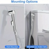 Τηλέφωνο Ντους Μπάνιου-Λουτρού-Μπιντέ με Διακόπτη Ορειχάλκινο MZ ABS Χρωμέ Interflex 045684