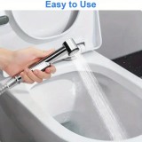 Τηλέφωνο Ντους Μπάνιου-Λουτρού-Μπιντέ με Διακόπτη Ορειχάλκινο MZ ABS Χρωμέ Interflex 045684