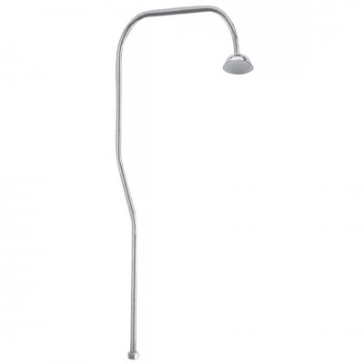 Στήλη Nτους Χρωμέ με Κώδωνα 120cm Interflex 050346