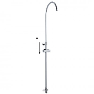 Στήλη Nτους Χρωμέ Ορείχαλκος Minimal 90-115cm Interflex 053608