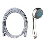 Σετ Τηλέφωνο Ντους με Σπιράλ 1.5m Χρώμιο Interflex Primavera 055715 Blister