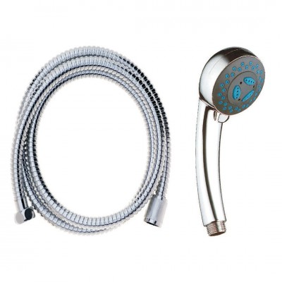 Σετ Τηλέφωνο Ντους με Σπιράλ 1.5m Χρώμιο Interflex Primavera 055715 Blister