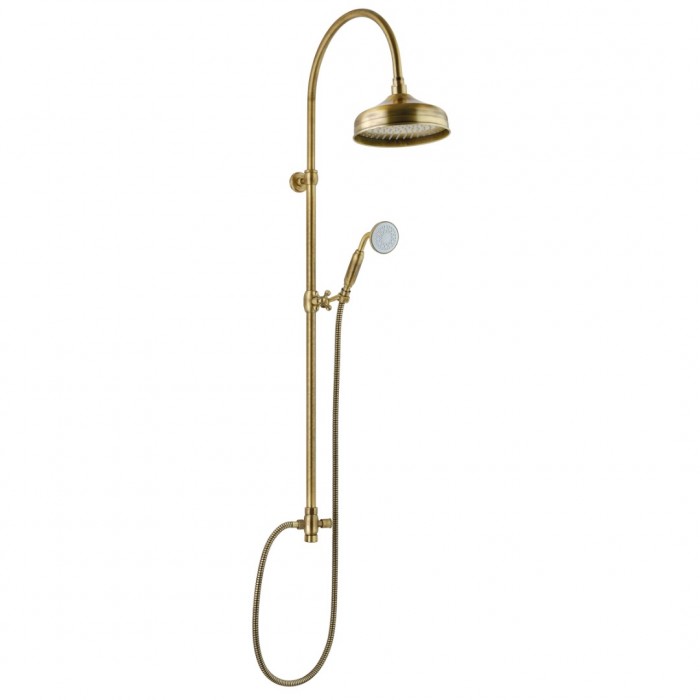 Στήλη Nτους Σετ Μπρονζέ Ορείχαλκος Old Style 89-124cm Interflex 056563