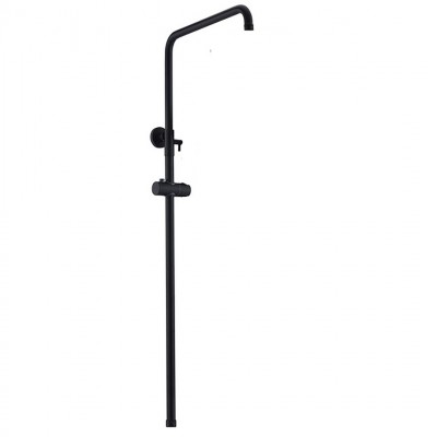 Στήλη Nτους Μαύρη Ορείχαλκος Minimal 90-115cm Interflex 057003