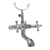 Μπαταρία Μπάνιου με Σετ Ντους Liberty Impero Interflex Χρωμέ 070444