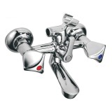 Μπαταρία Μπάνιου με Σετ Ντους Classic Madison Interflex Χρωμέ 073738