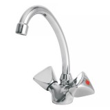 Μπαταρία Νιπτήρα Μιάς Οπής Classic Serie Χρώμιο Interflex 075756