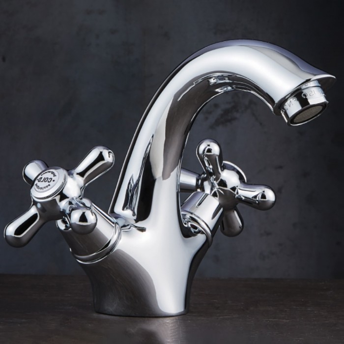 Μπαταρία Νιπτήρα Old 800 (Lady) Χρώμιο Interflex 076156