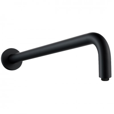 Μπράτσο Ντους Modern Style 35CM Μαύρο Interflex 077002