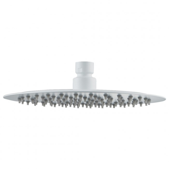 Κεφαλή Ντους Στρογγυλή Ø20 Slim Inox 304 Λευκό Interflex 077761