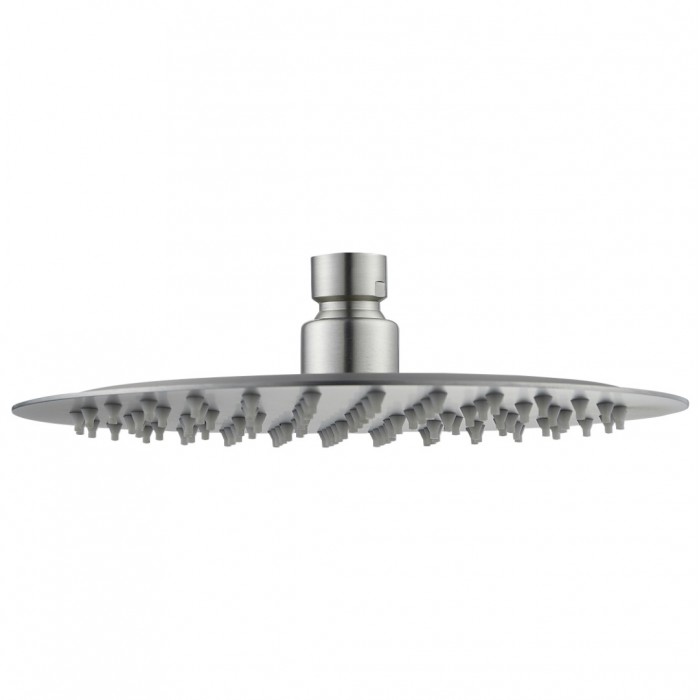 Κεφαλή Ντους Στρογγυλή Ø20 Slim Inox 304 Brushed Nickel Interflex 077762