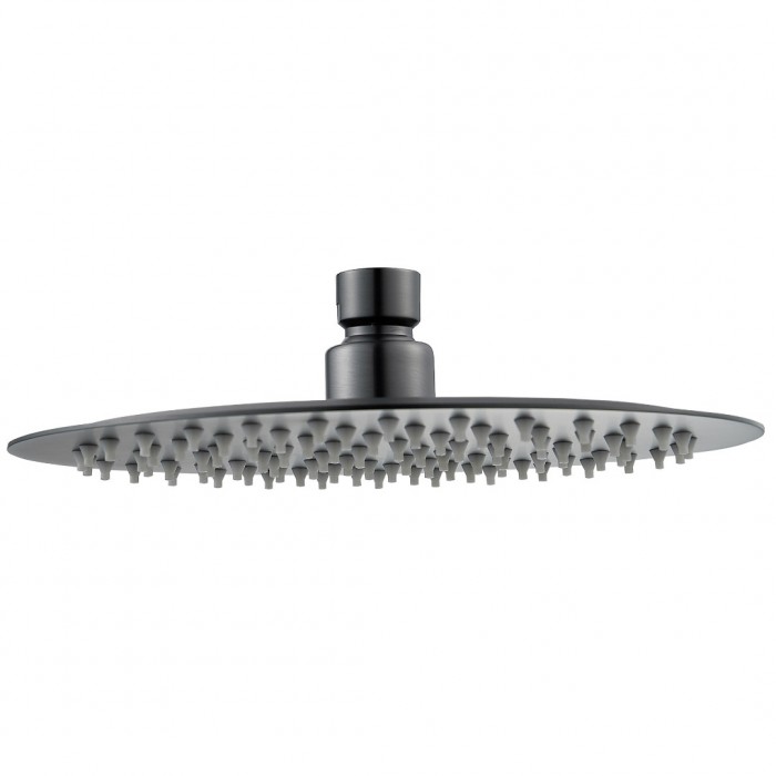 Κεφαλή Ντους Στρογγυλή Ø20 Slim Inox 304 Gun Metal Interflex 077763