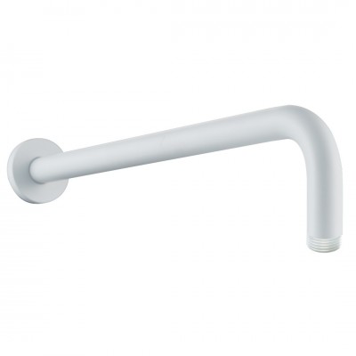 Μπράτσο Ντους Modern Style 35CM Λευκό Ορείχαλκος Interflex 077768