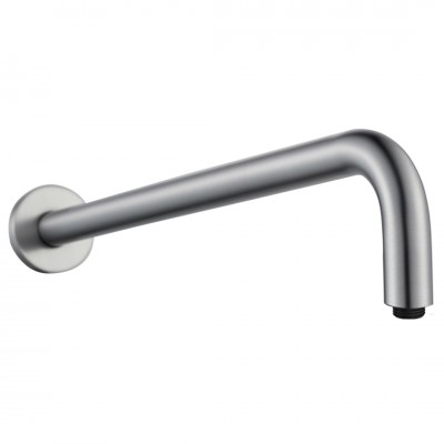 Μπράτσο Ντους Modern Style 35CM Brushed Nickel Ορείχαλκος Interflex 077769
