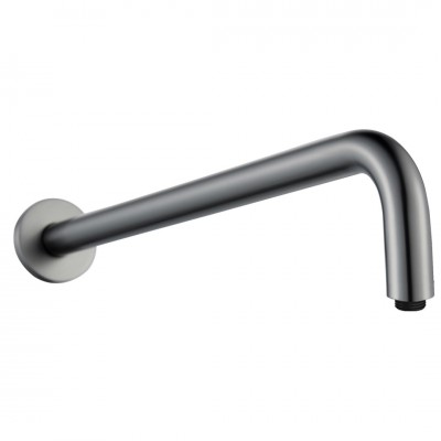 Μπράτσο Ντους Modern Style 35CM Gun Metal Ορείχαλκος Interflex 077770