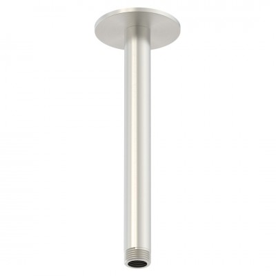 Μπράτσο Ντους Οροφής Modern Style 25cm Brushed Nickel Ορείχαλκος Interflex 077891