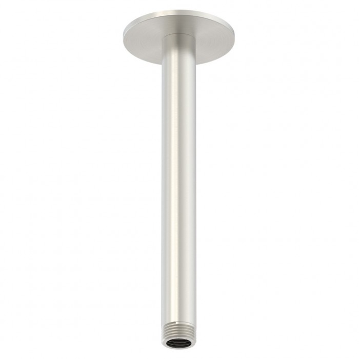 Μπράτσο Ντους Οροφής Modern Style 25cm Brushed Nickel Ορείχαλκος Interflex 077891