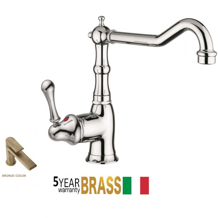 Μπαταρία Νεροχύτη Πάγκου Team Μπρονζέ Interflex 081970