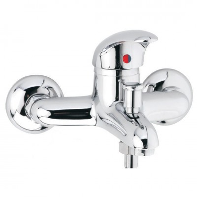 Μπαταρία Λουτρού Χρωμίου με Σετ Ντούζ Interflex Intermix 082784