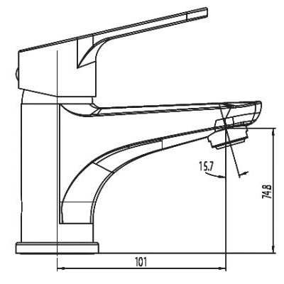 Μπαταρία Nιπτήρα Intermix Interflex Χρωμέ 082785