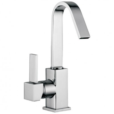 Αναμεικτική Μπαταρία Νιπτήρος Χρωμέ με Ρουξούνι Inside Interflex 083703