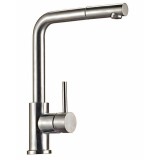 Μπαταρία Νεροχύτη Πάγκου Βούρτσα Ψηλή Duna Inox 304 Interflex 084063