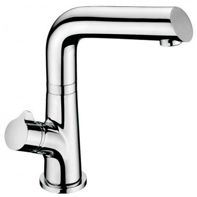 Μπαταρία Nεροχύτη Πάγκου Ψηλή Χρώμιο Minimal Interflex 084181