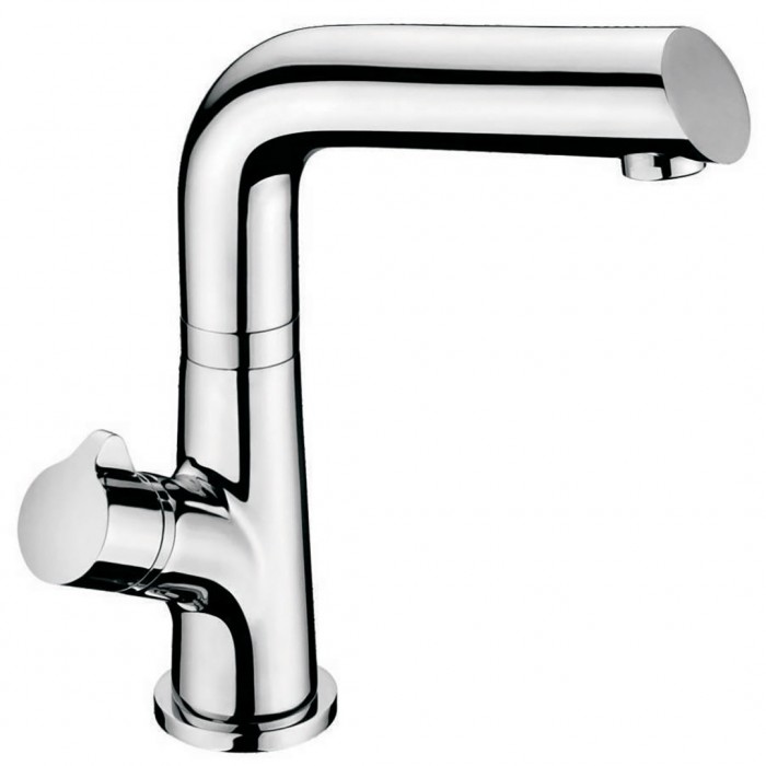 Μπαταρία Nεροχύτη Πάγκου Ψηλή Χρώμιο Minimal Interflex 084181