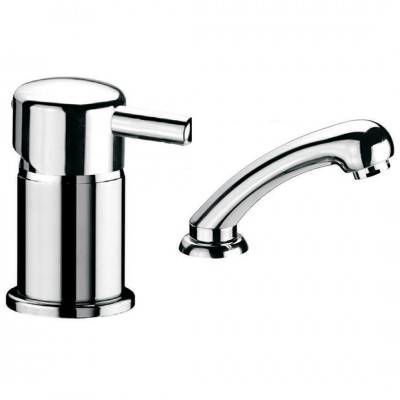 Αναμεικτική Μπαταρία Νιπτήρος Χρωμέ Κομμωτηρίου Art Interflex 084192