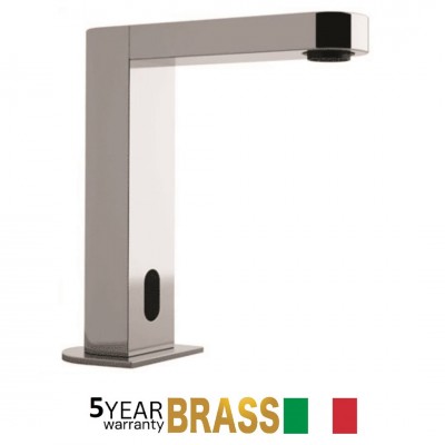 Μπαταρία Νιπτήρος Επαγγελματικής Χρήσης με Φωτοκύτταρο και Δυνατότητα Προρυθμισμένης Θερμοκρασίας Χρωμέ Interflex 085107