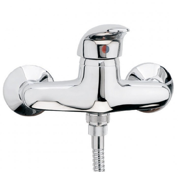 Μπαταρία Ντουζιέρας Intermix Χρώμιο Interflex 085764