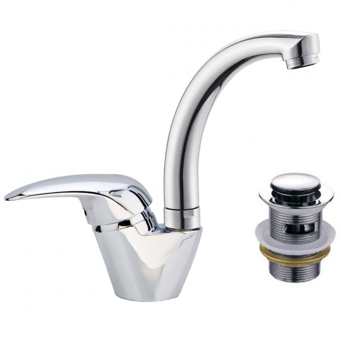 Μπαταρία Nιπτήρα Ψηλή με Ρουξούνι Intermix Interflex Χρωμέ 085923