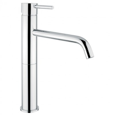 Αναμεικτική Μπαταρία Νιπτήρος Χρωμέ Ψηλή Χωρις Βαλβίδα Kobuk Interflex 085952