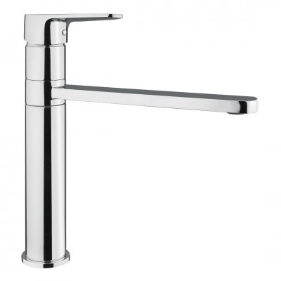 Μπαταρία Νεροχύτη Πάγκου Ψηλή Century Χρωμέ Interflex 085953