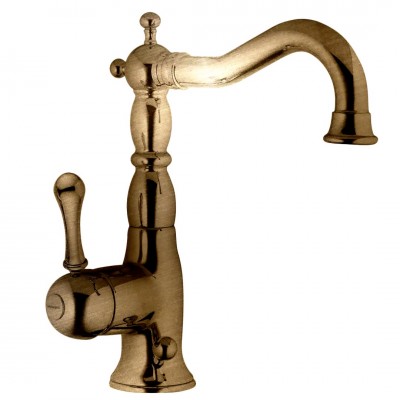 Αναμεικτική Μπαταρία Νιπτήρος Μπρονζέ Ψηλή Maya Interflex 086426